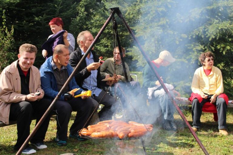 Ognisko w Baranówku